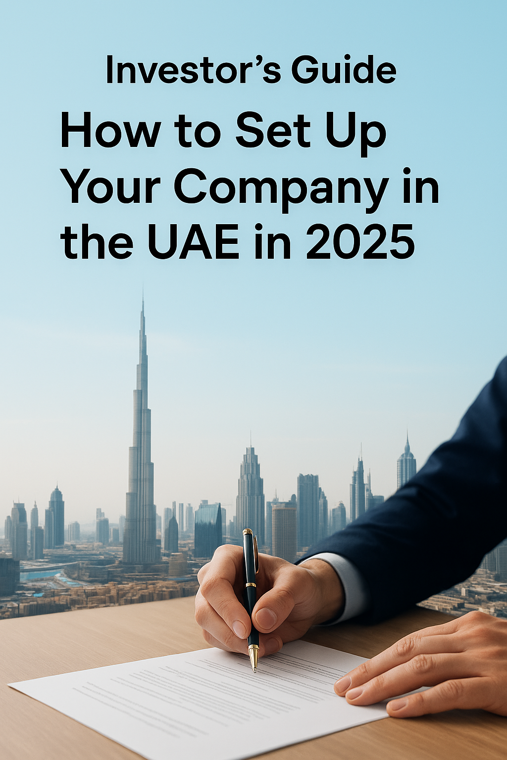 Investor’s Guide: How to Set Up Your Company in the UAE in 2025